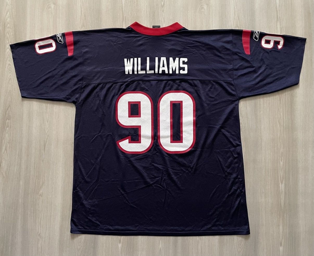 Reebok VTG Mario Williams #90 Houston Texans Reebok Jersey Sz XL Size US XL / EU 56 / 4 - 1 Thumbnail
