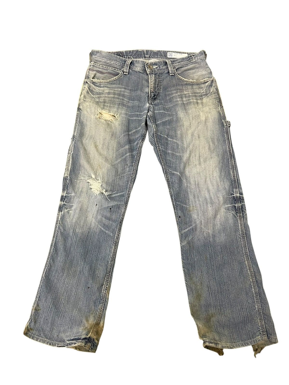 Hysteric Glamour Carpenter Jeans Edwin Denim Distress Regular goa cdg 2🟦2 Size US 33 - 8 Thumbnail