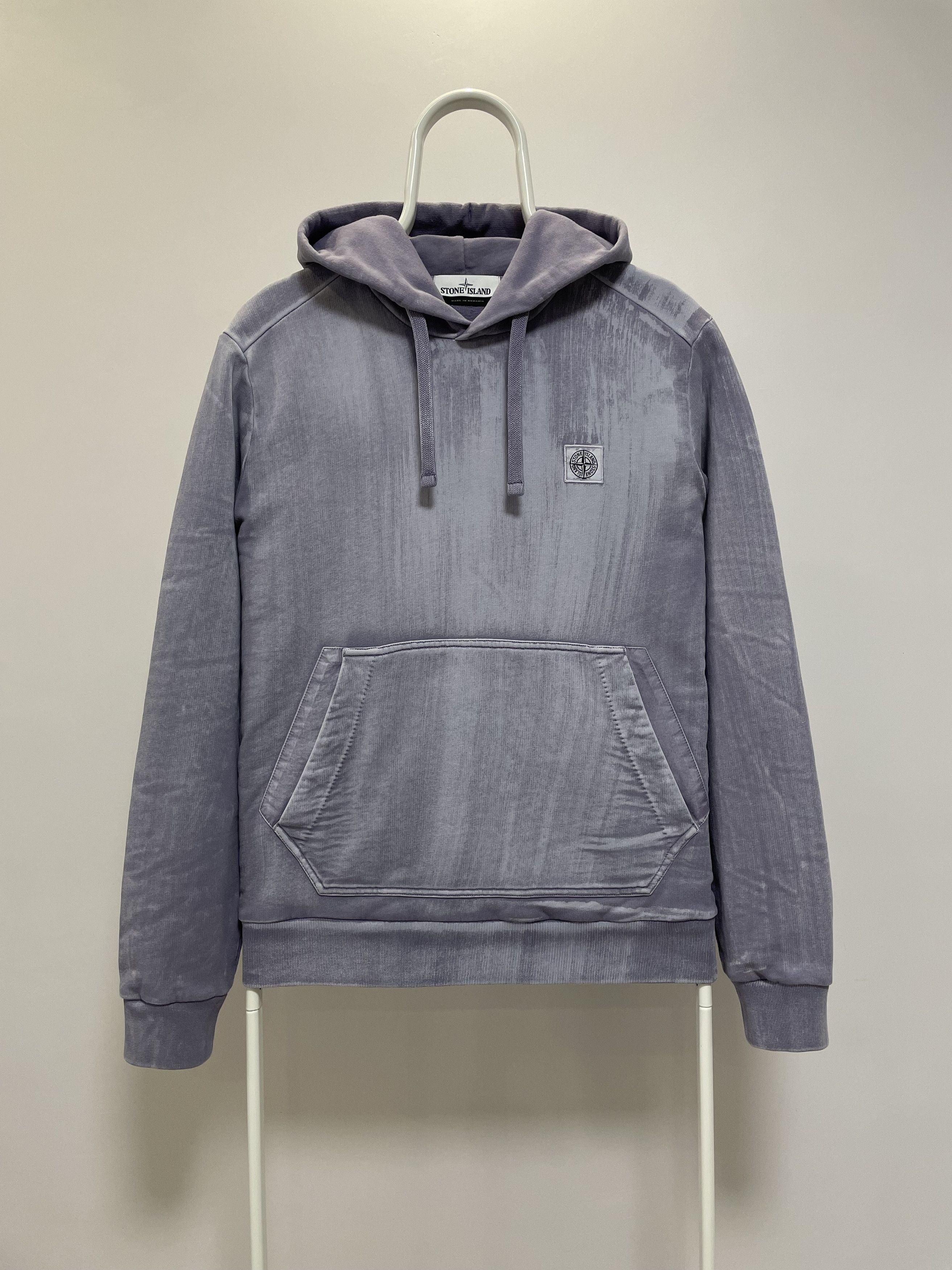 Stone Island STONE ISLAND Patch Program Hoodie Hand Brushed Treatment Size US M / EU 48-50 / 2 - 2 Thumbnail