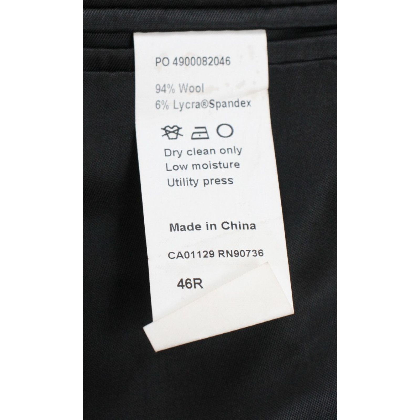 Calvin Klein Calvin Klein Blazer Mens Size 46R Gray Stretch Size 46R - 5 Thumbnail
