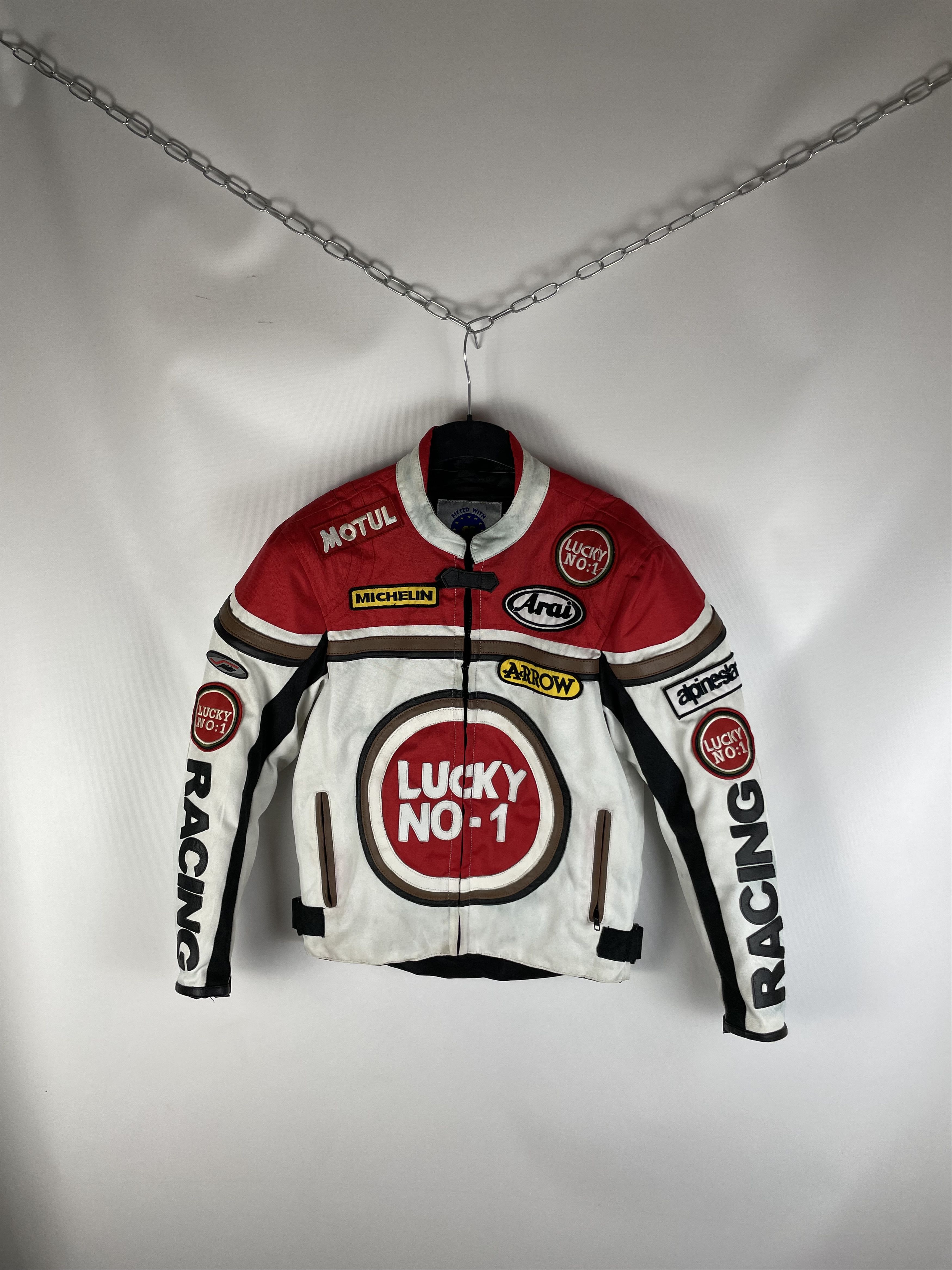Vintage Vintage Lucky Strike 90s Racing Jacket Size US M / EU 48-50 / 2 - 2 Thumbnail