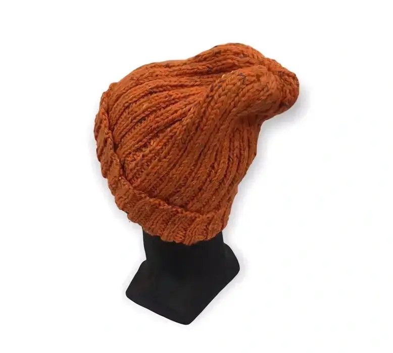 Japanese Brand × Vintage Japanese Brand Knit Beanie Hat Size ONE SIZE - 3 Thumbnail