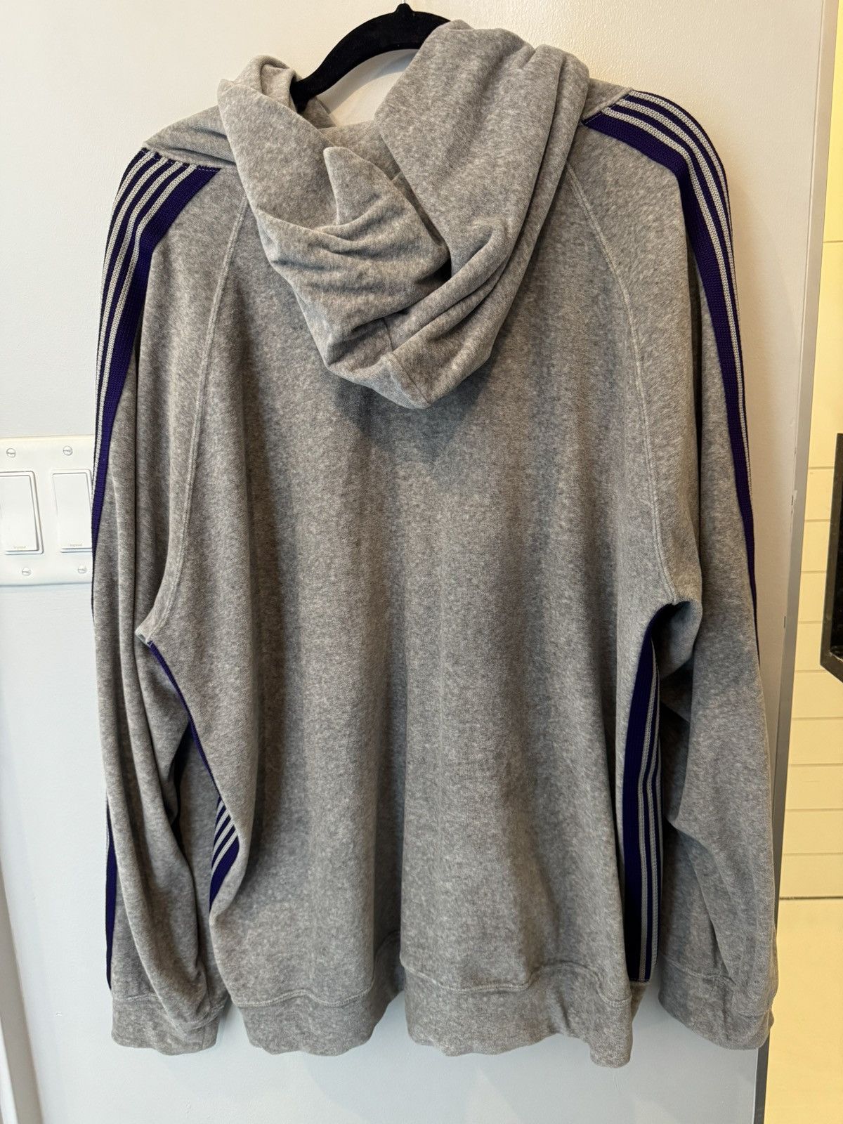 Needles Needles Velour Hoodie Size US L / EU 52-54 / 3 - 2 Thumbnail