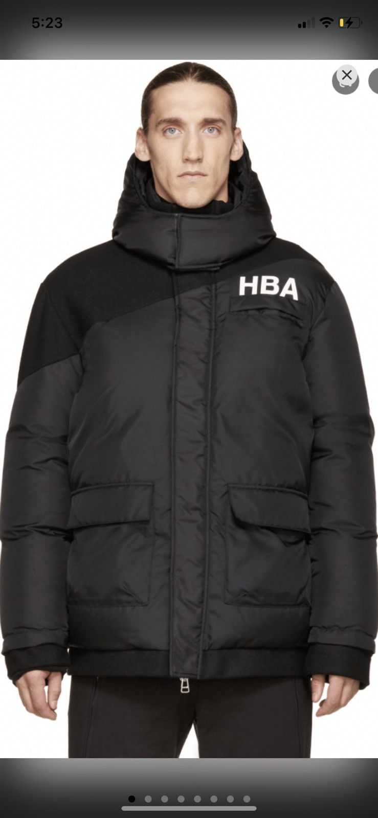 Hood By Air Hood By Air Hybrid Down Jacket Size US S / EU 44-46 / 1 - 9 Thumbnail