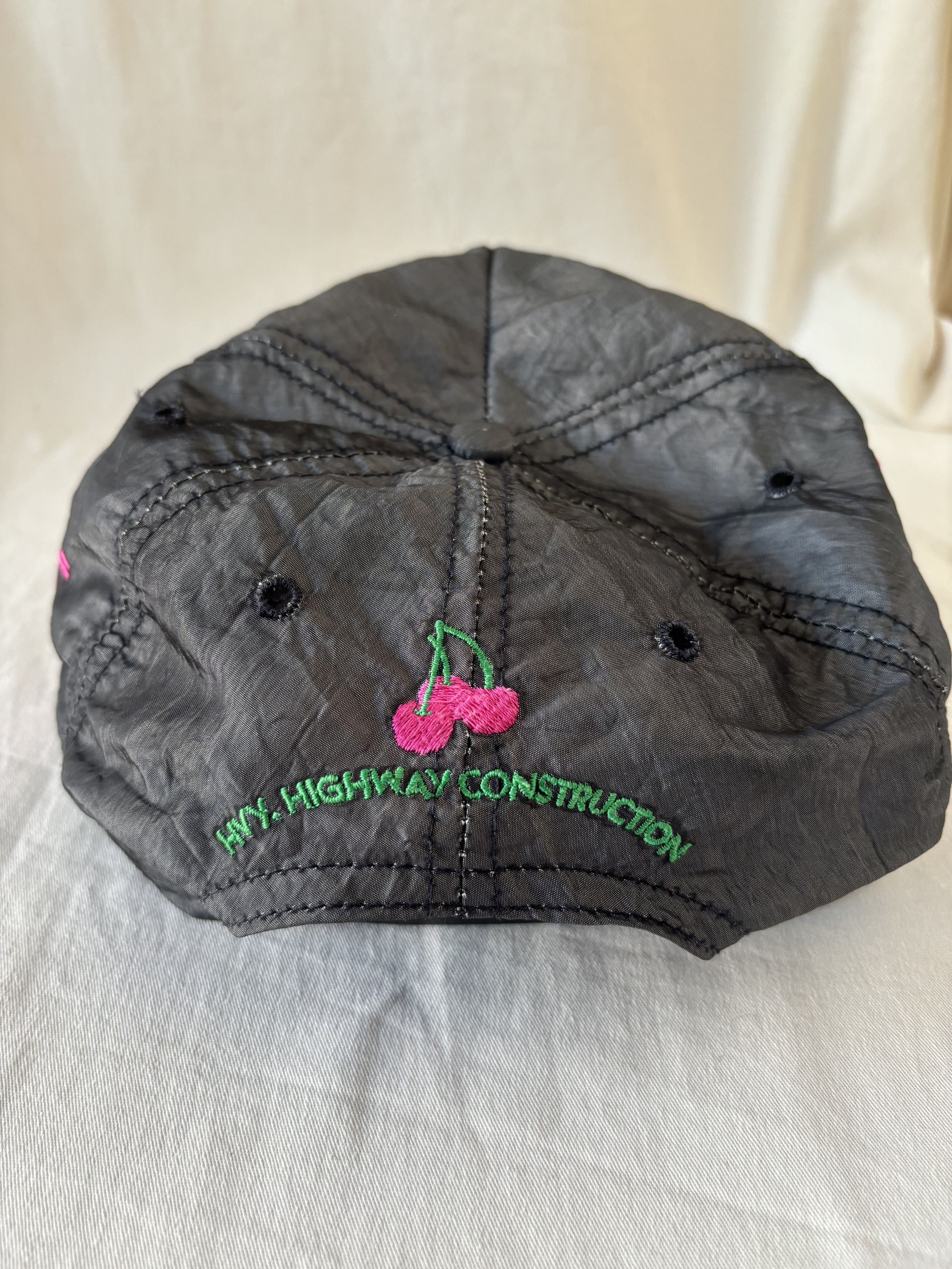 Vintage Vintage Headstock CH Highway Construction 1995 Nylon Cap Size ONE SIZE - 4 Thumbnail