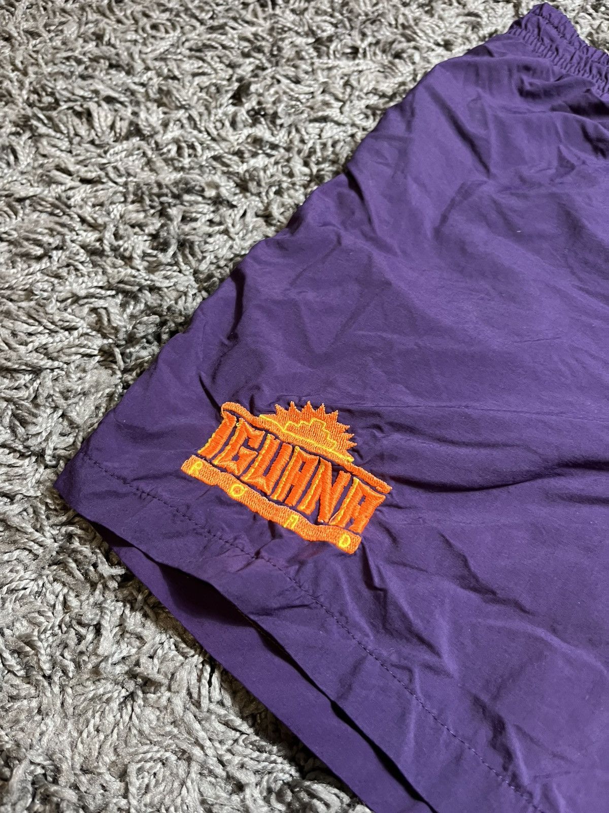 Vintage VINTAGE SURF RARE IGUANA RORD TEXTILE FIBRE TOUR 1992 SHORTS Size US 31 - 3 Thumbnail