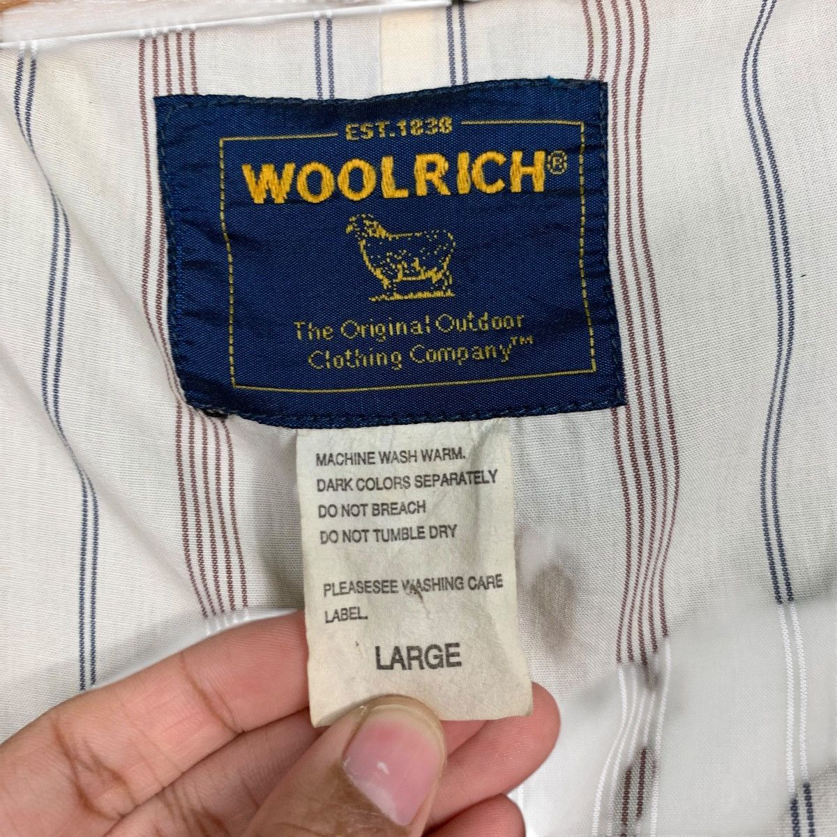 Woolrich Woolen Mills Vintage 90’s WOOLRICH 3 Pocket Casual Jacket #2562-C116 Size US L / EU 52-54 / 3 - 13 Thumbnail