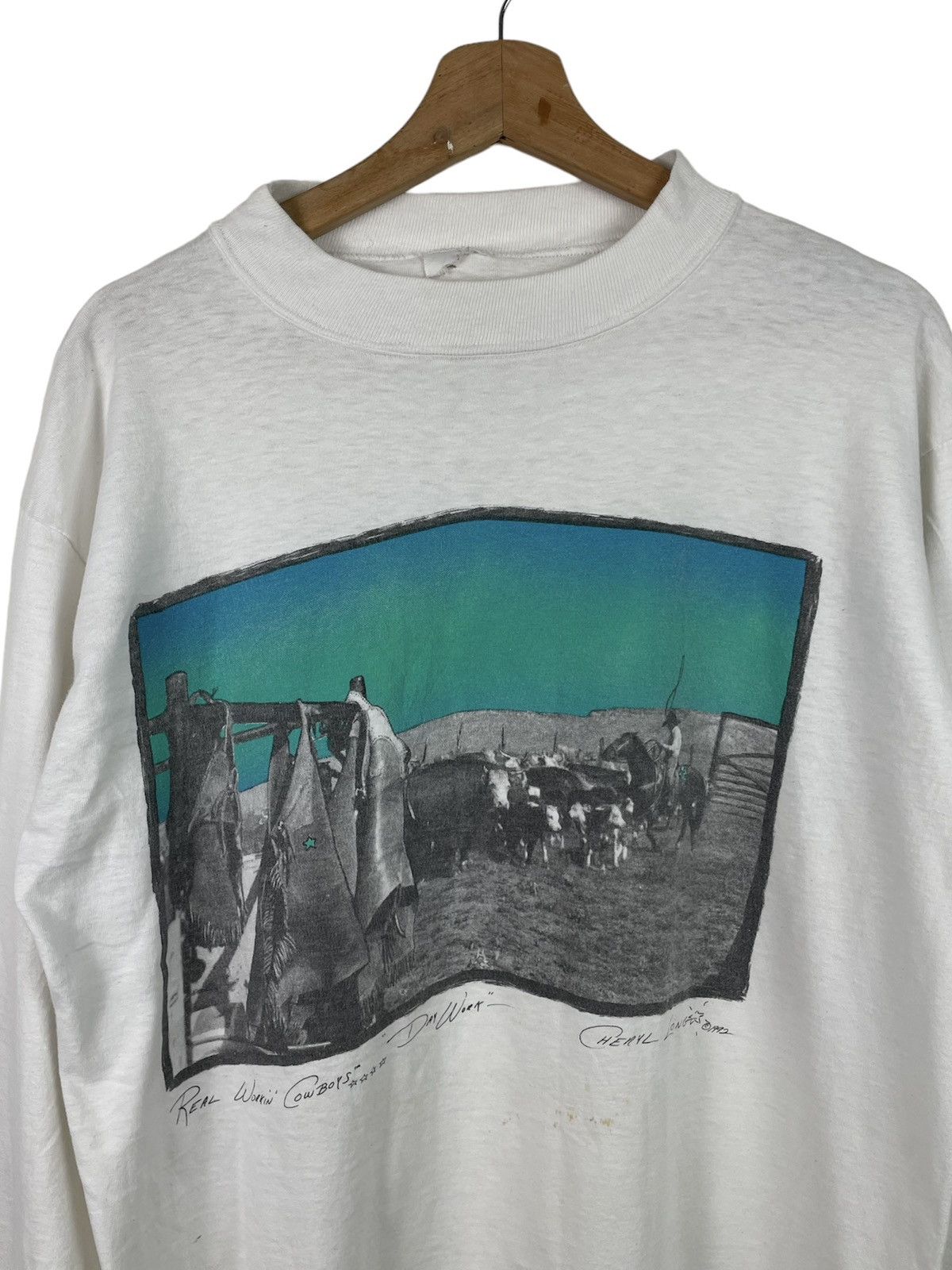 Cowboy Equipment × Vintage 90s Pure West by Cheryl Long Western | Made in Texas USA Size US M / EU 48-50 / 2 - 1 Thumbnail