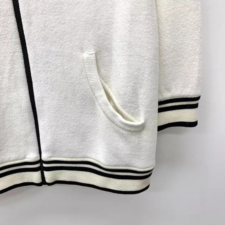 Louis Vuitton Louis Vuitton Long Sleeve Jacket with White Striped Sheepw Size L / US 10 / IT 46 - 4 Thumbnail