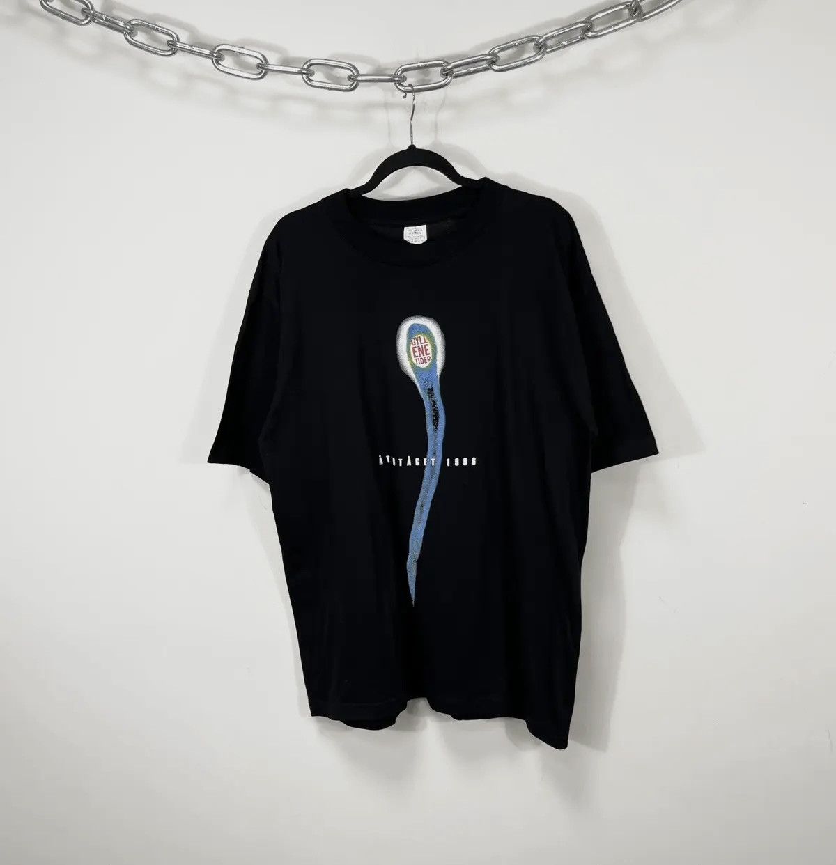 Band Tees × Vintage Vintage Gyllene Tider 1996 Atertaget Tour Album Band Tee Size US XL / EU 56 / 4 - 1 Thumbnail