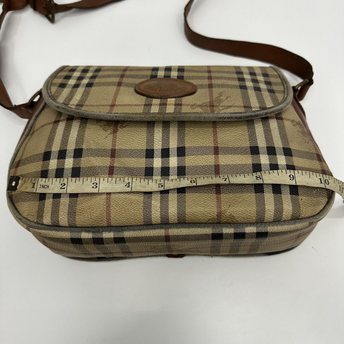 Burberry ‼️YES‼️ VINTAGE BURBERRYS NOVA CHECK SHOULDER CROSSBODY BAG Size ONE SIZE - 13 Thumbnail