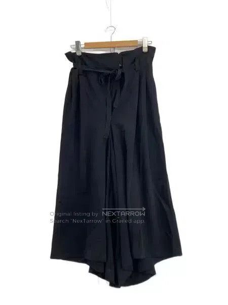 Yohji Yamamoto Yohji Yamamoto Black Wool Asymmetric Skirt. Size 41" - 1 Thumbnail
