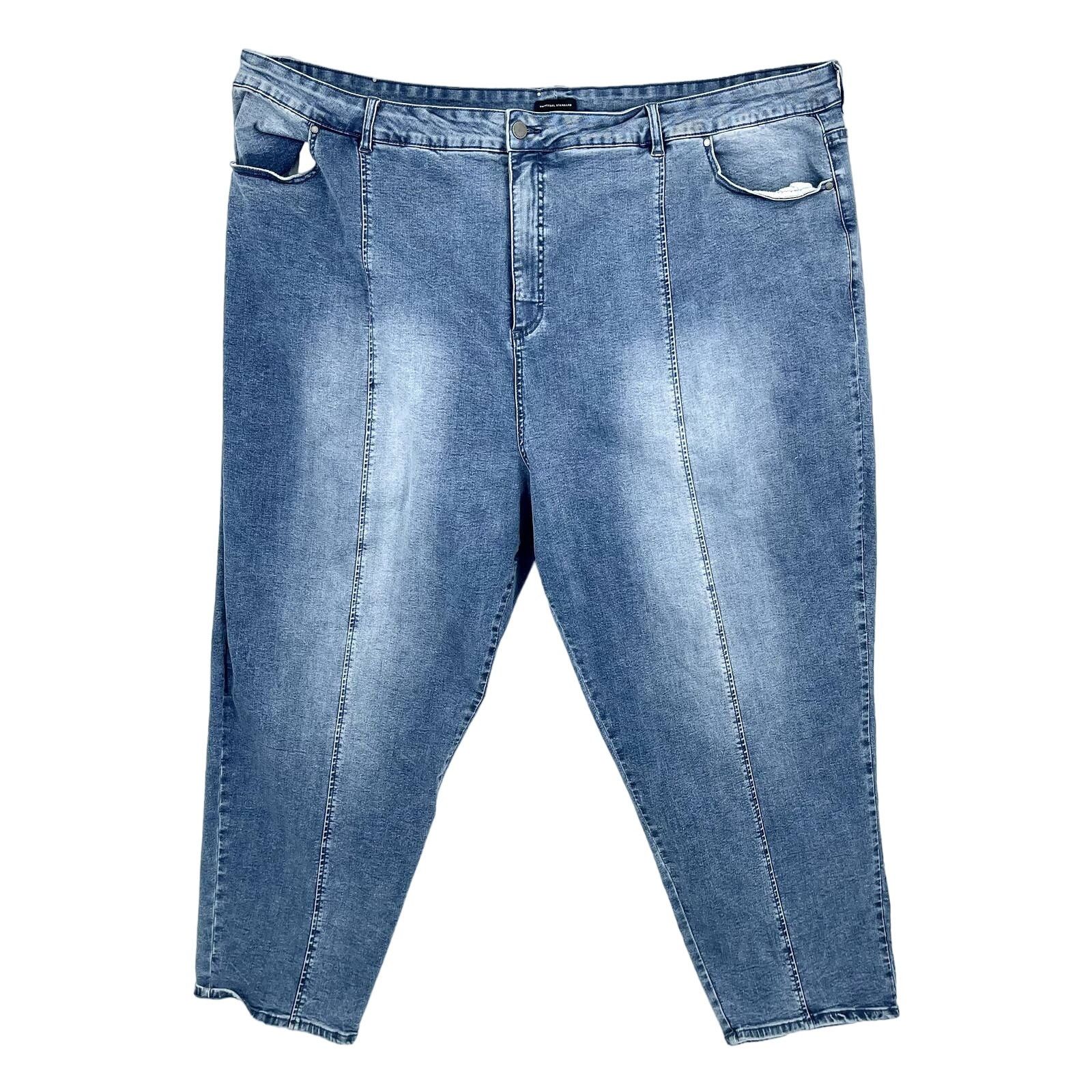 Other Universal Standard Faded Blue Medium MidRise Skinny Jeans 32 Size 32" / US 10 / IT 46 - 2 Thumbnail
