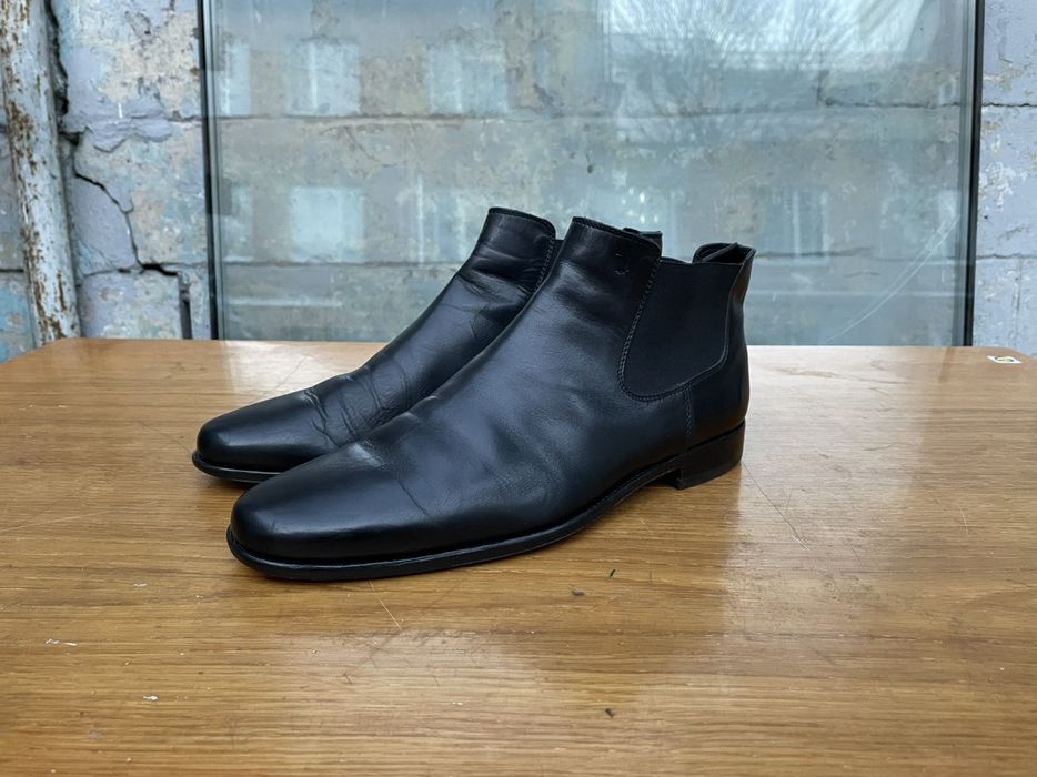 Avant Garde TOD's Avant Garde Black Leather Chelsea Boots | Grailed