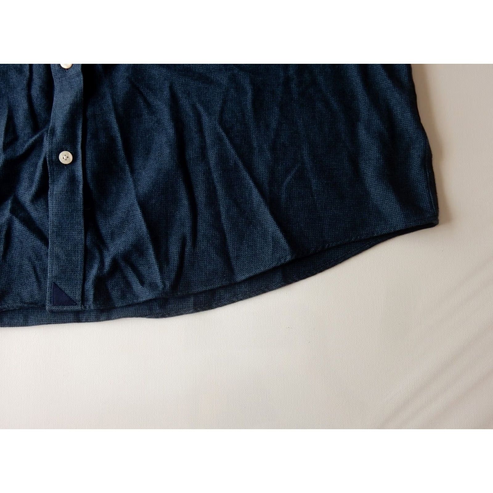 UNTUCKit UNTUCKit Men's Button Front Shirt XXL Large Size Long Sleeve Blue Cotton Button-Up Shirt Men Size US XXL / EU 58 / 5 - 2 Thumbnail