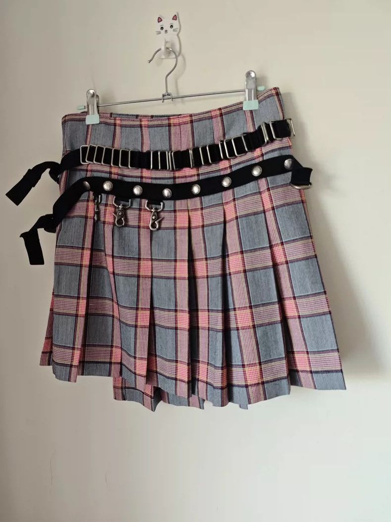 Junya Watanabe Junya Watanabe SizeM Plaid skirt Size 42" / US 20 - 1 Thumbnail