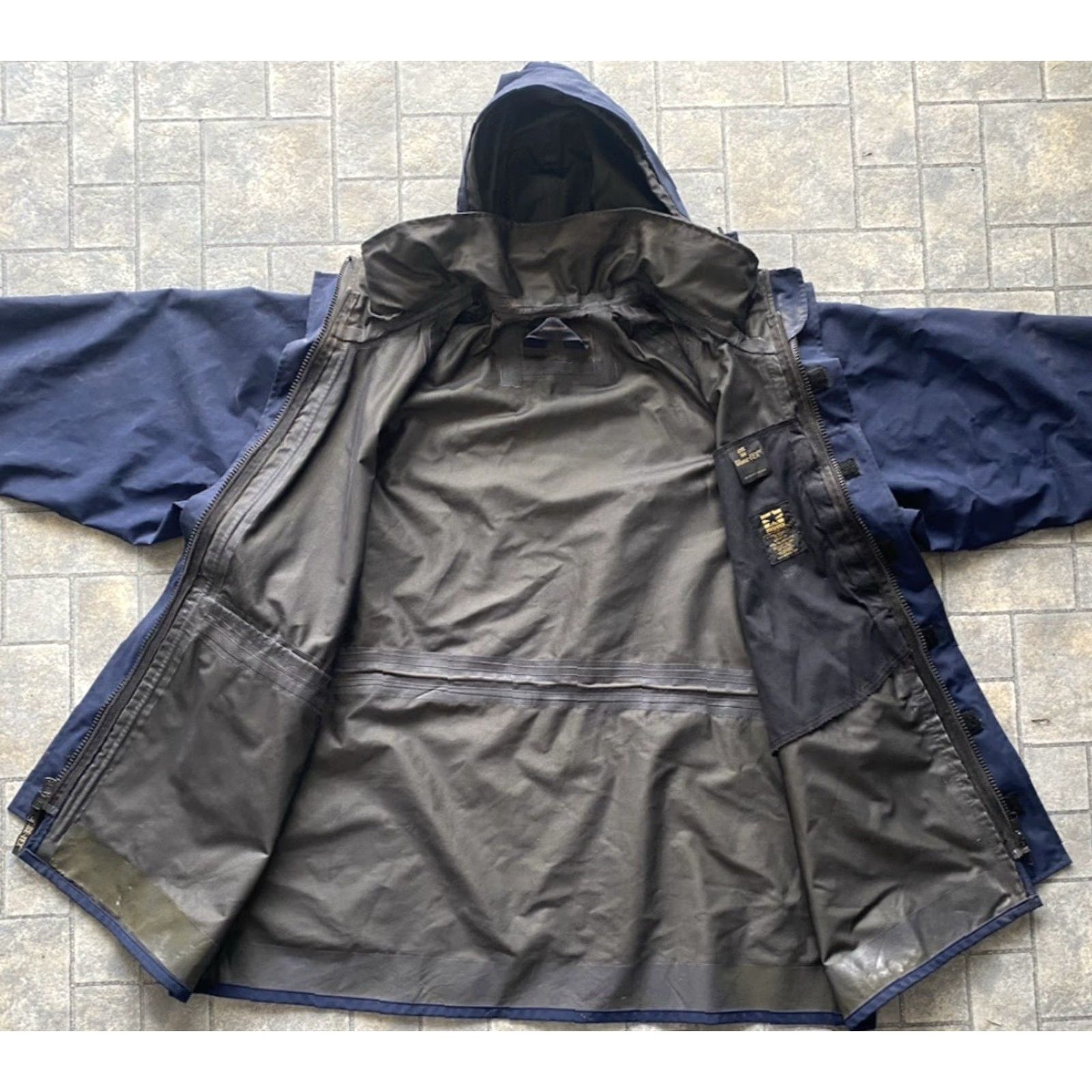 Propper Propper Gore Tex Jacket Blue Mens XL Waterproof USA Military Style Coat Coat Jacket XL Mens Blue Waterproof Propper Gore Tex USA Military Style Size US XL / EU 56 / 4 - 2 Thumbnail