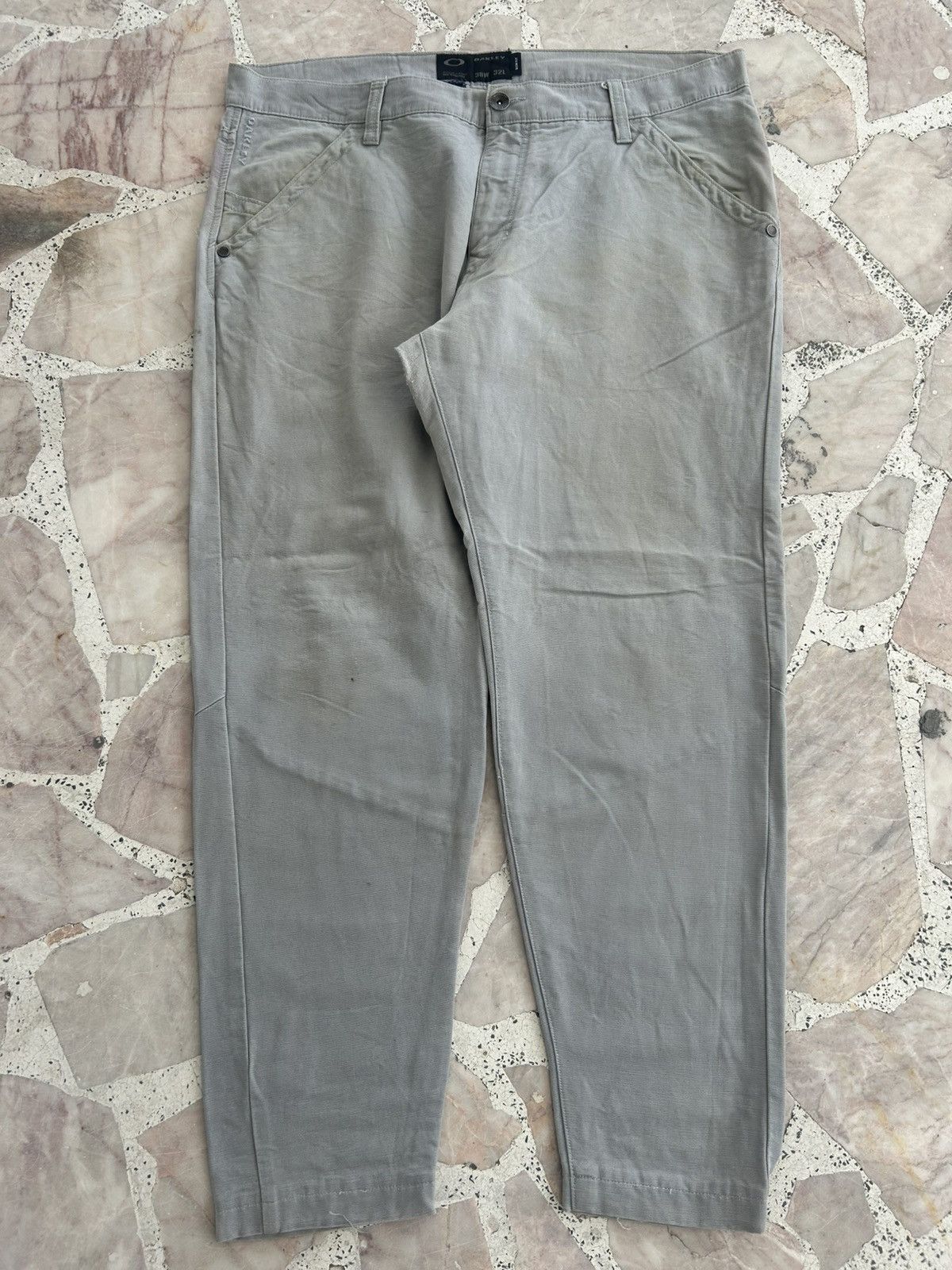 Oakley Oakley Casual Pants Gray Vintage Slim Fit Size US 38 / EU 54 - 1 Thumbnail