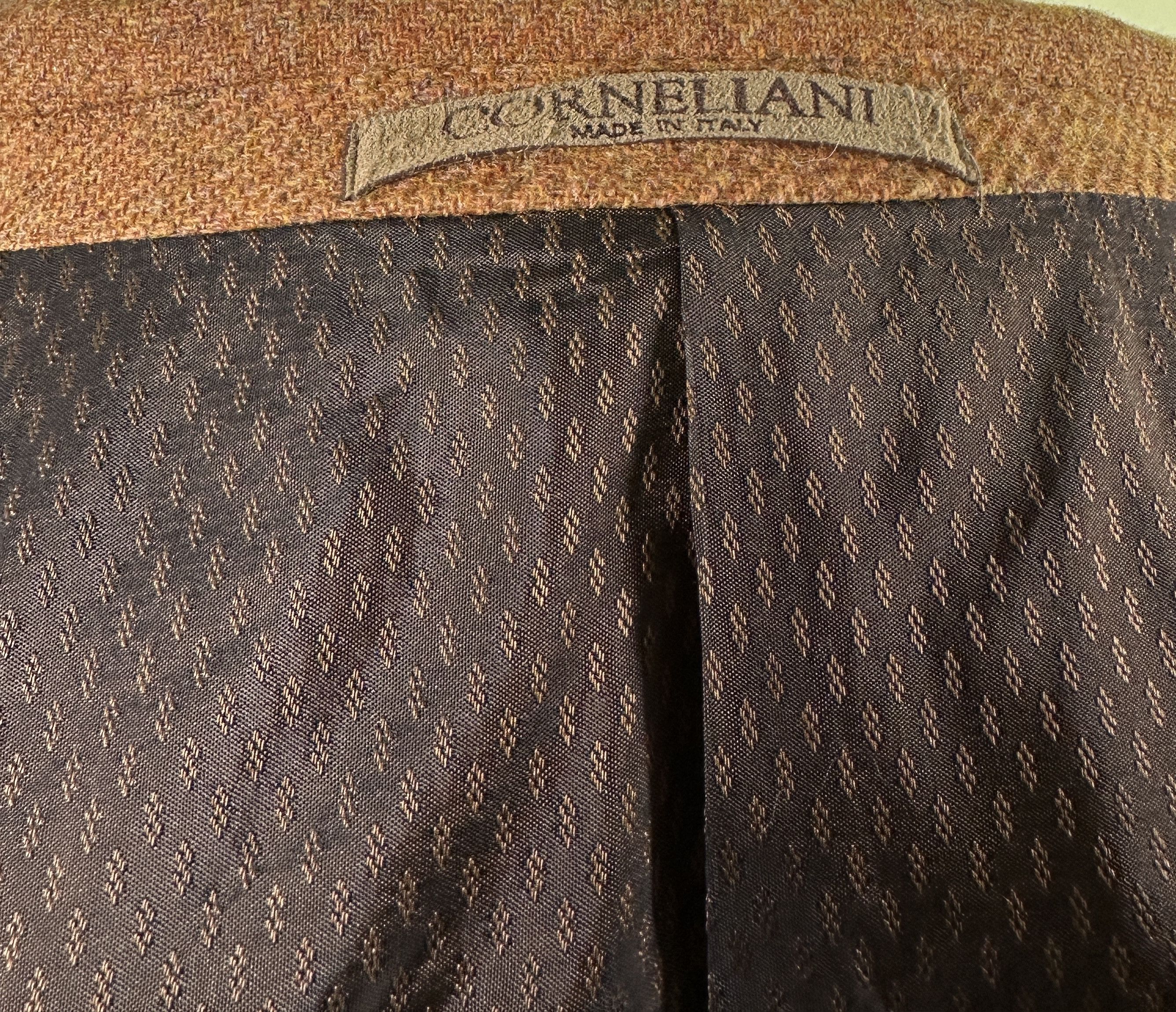 Corneliani Wool Yellow Blazer Size 54R - 8 Thumbnail