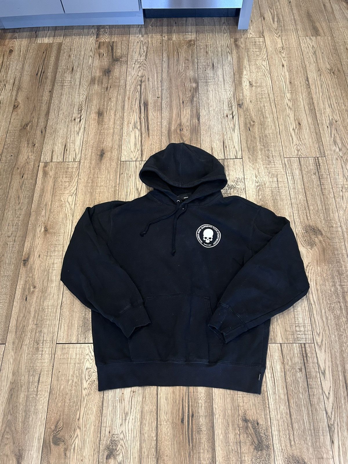 Supreme Supreme x Number (N)Ine Hooded Sweatshirt Black | Grailed
