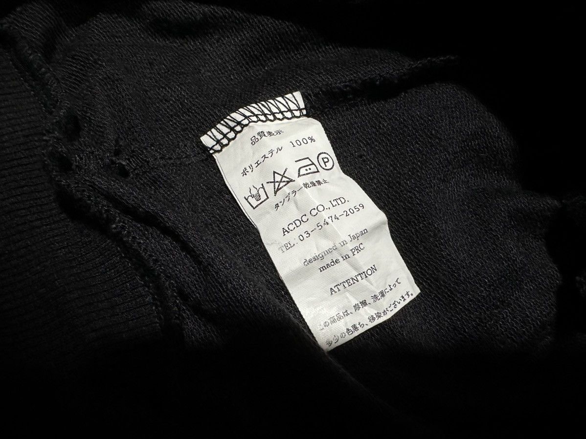 Japanese Brand 🔥Sick Y2K AC DC Rag Devil Hoodie Metal Loop Goth Punk Size US M / EU 48-50 / 2 - 13 Thumbnail
