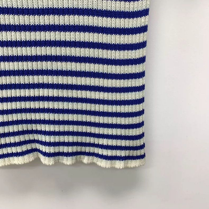 Dior Dior Color-blocked striped letter inlaid cotton round-neck Size XS / US 0-2 / IT 36-38 - 4 Thumbnail