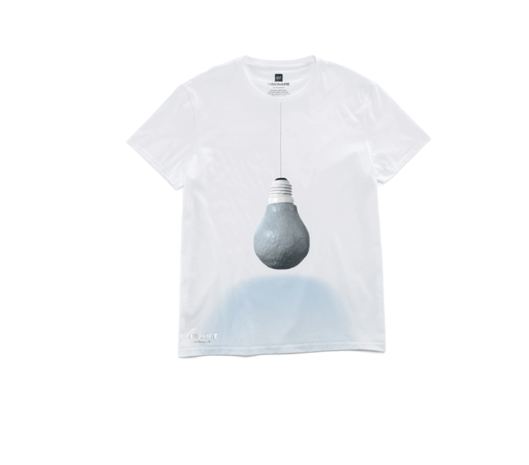Gap VISIONAIRE x GAP UGO RONDINONE T Shirt NEW! Size US L / EU 52-54 / 3 - 3 Thumbnail