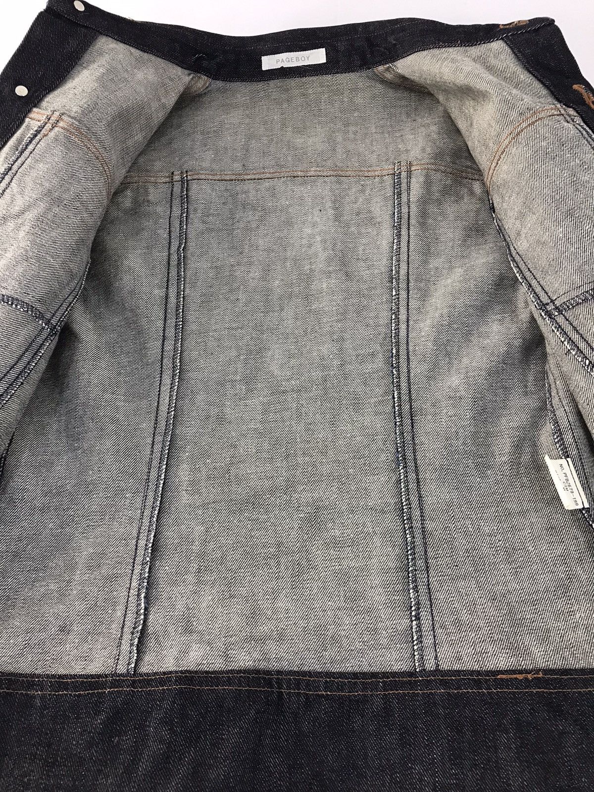 Japanese Brand × Vintage Vintage Unisex PageBoy Indigo Denim Jeans Jacket Style Size US S / EU 44-46 / 1 - 6 Thumbnail