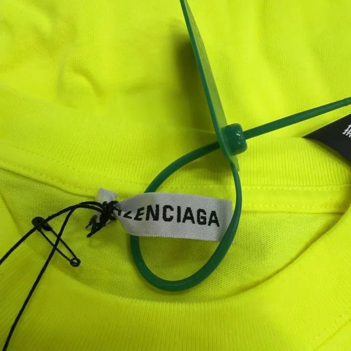 Balenciaga Balenciaga Vintage Logo Loose Short Sleeve T-Shirt 0079-250 Size M / US 6-8 / IT 42-44 - 2 Thumbnail
