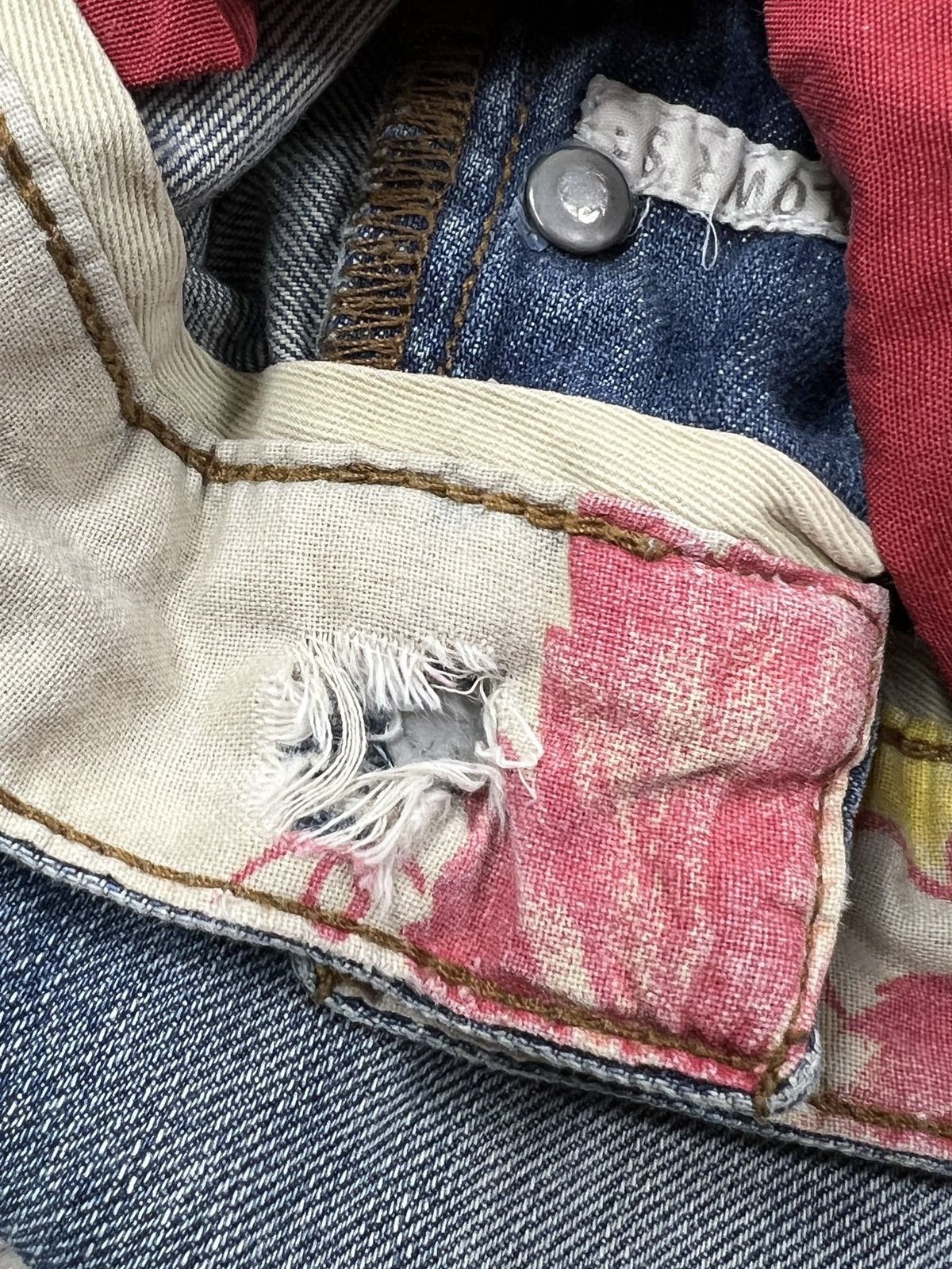 Diesel Archival Diesel Old Glory Jeans Vintage 90s Y2K Grunge Cyber Size US 32 / EU 48 - 17 Thumbnail