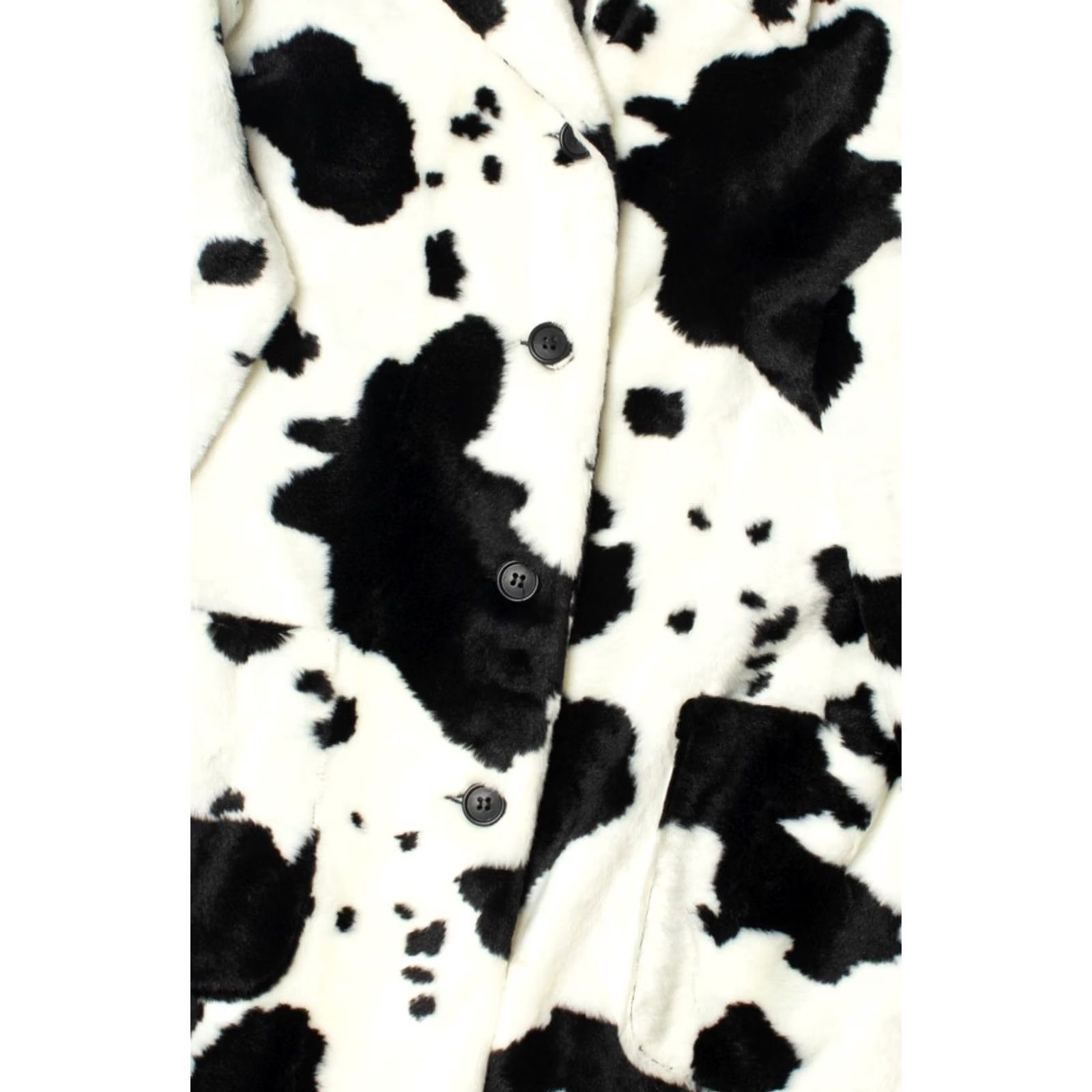 Vintage VINTAGE Karen Kane Chore Coat Shirt X-Small White Black Button Jacket Size US XL / EU 56 / 4 - 3 Thumbnail