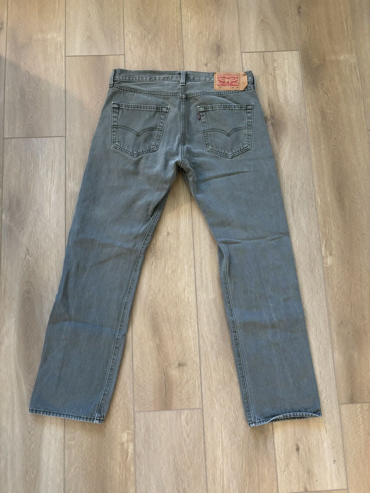 Levi's Levis 501 93 green Size US 32 / EU 48 - 2 Thumbnail