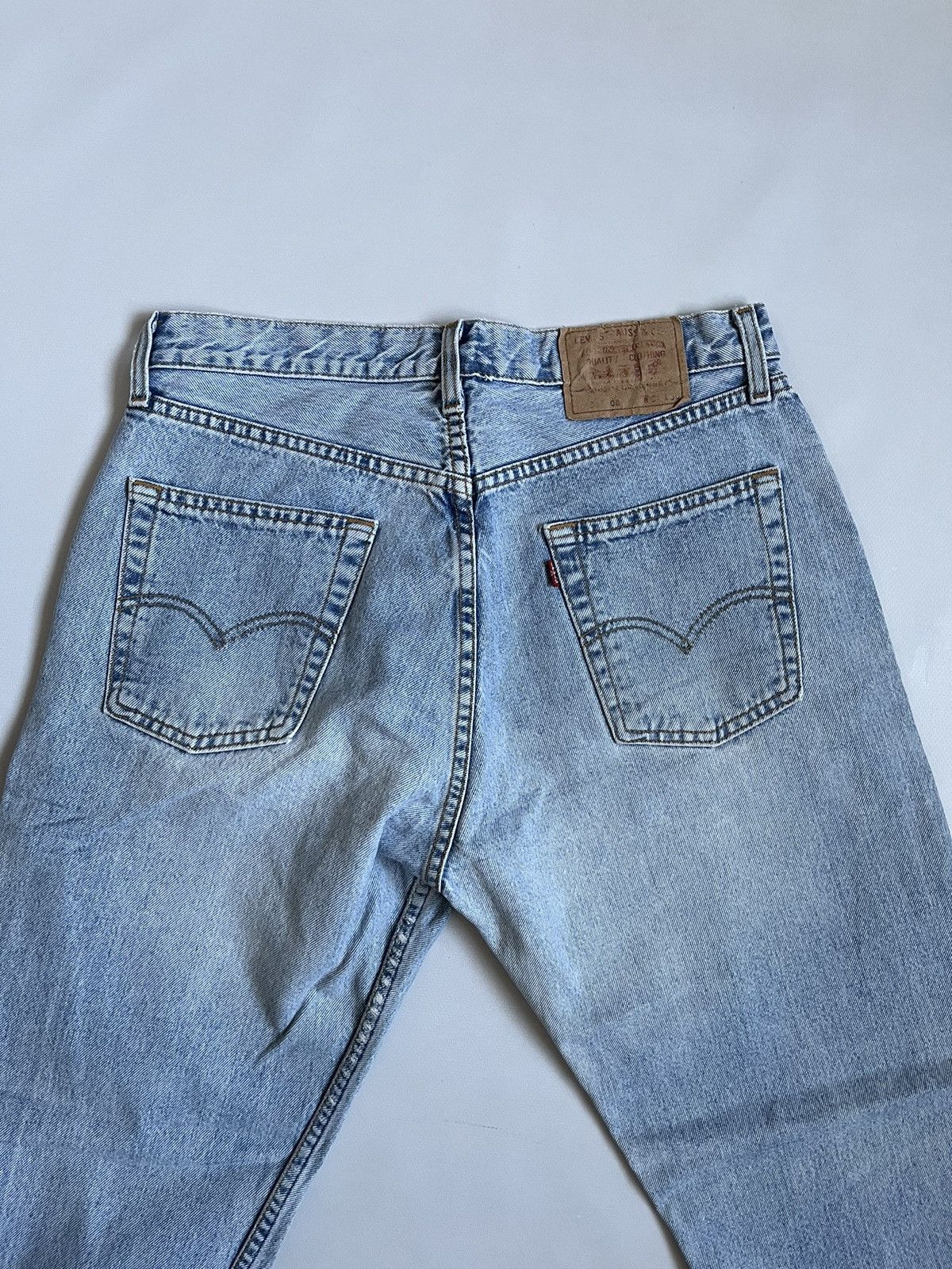 Levi's Vintage 1995 Levi’s 517 Blue Stone Washed Button Jeans Size US 34 / EU 50 - 8 Thumbnail