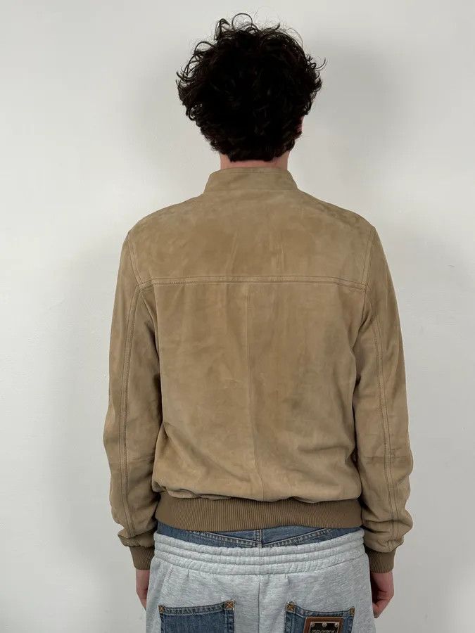 Prada AW2009 Prada Beige Suede Bomber Jacket Size US M / EU 48-50 / 2 - 3 Thumbnail