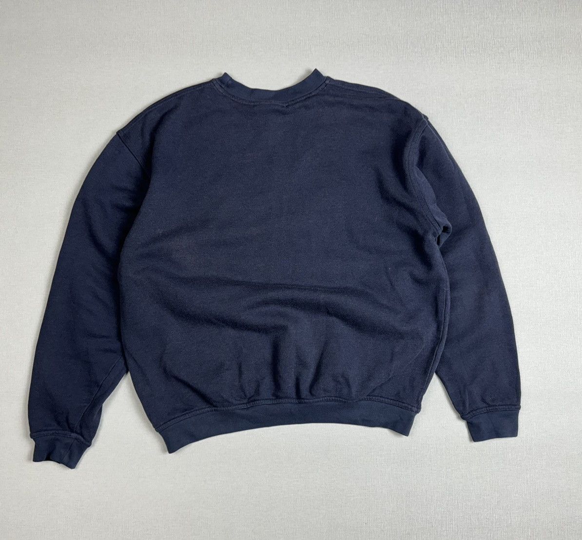 Adidas × Vintage Men’s Vintage 90’ Adidas Oversized Big Logo Sweatshirt S/M Size US M / EU 48-50 / 2 - 5 Thumbnail
