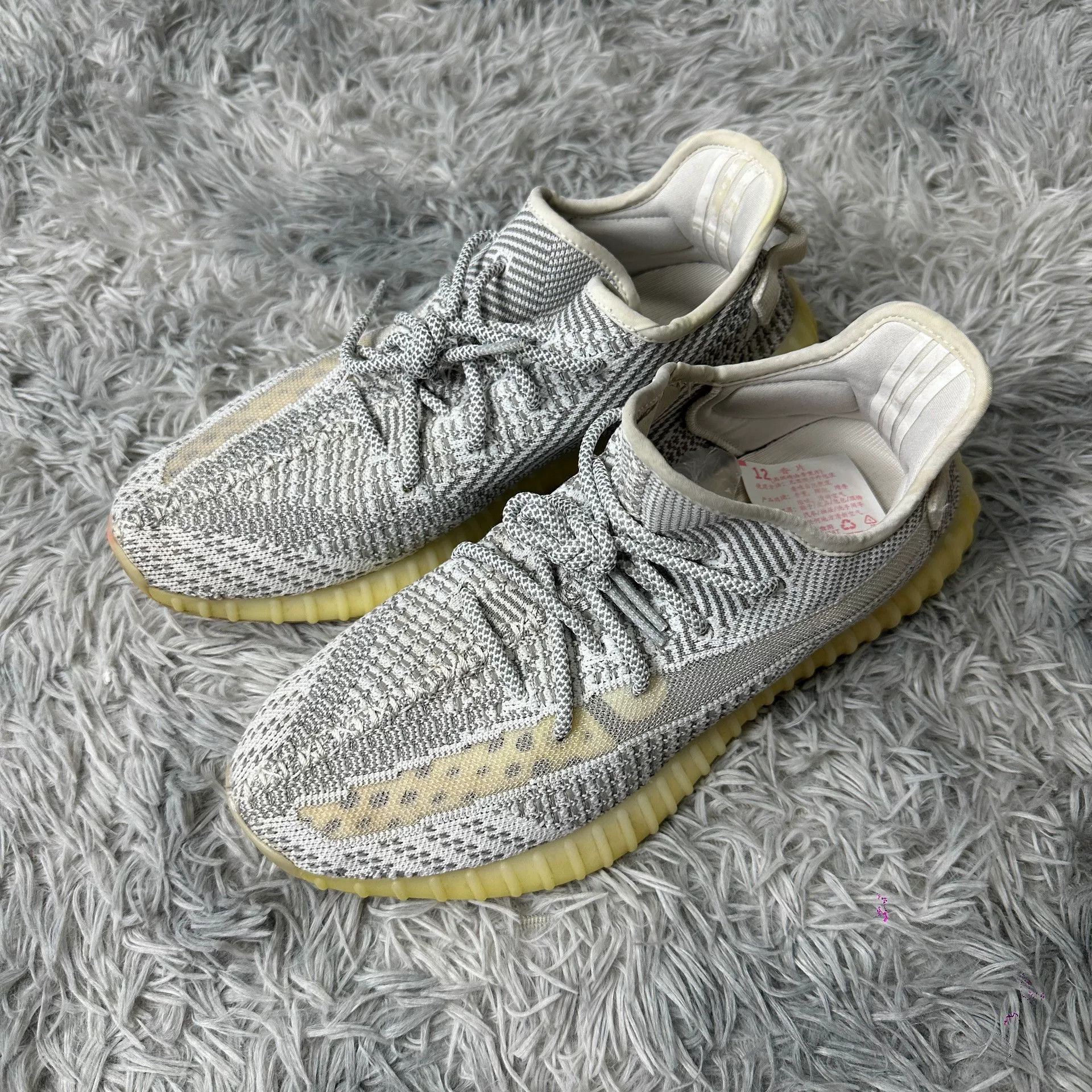 Yeezy Yeezy Yeezy 350 White Designer Size US 10 / EU 43 - 1 Thumbnail