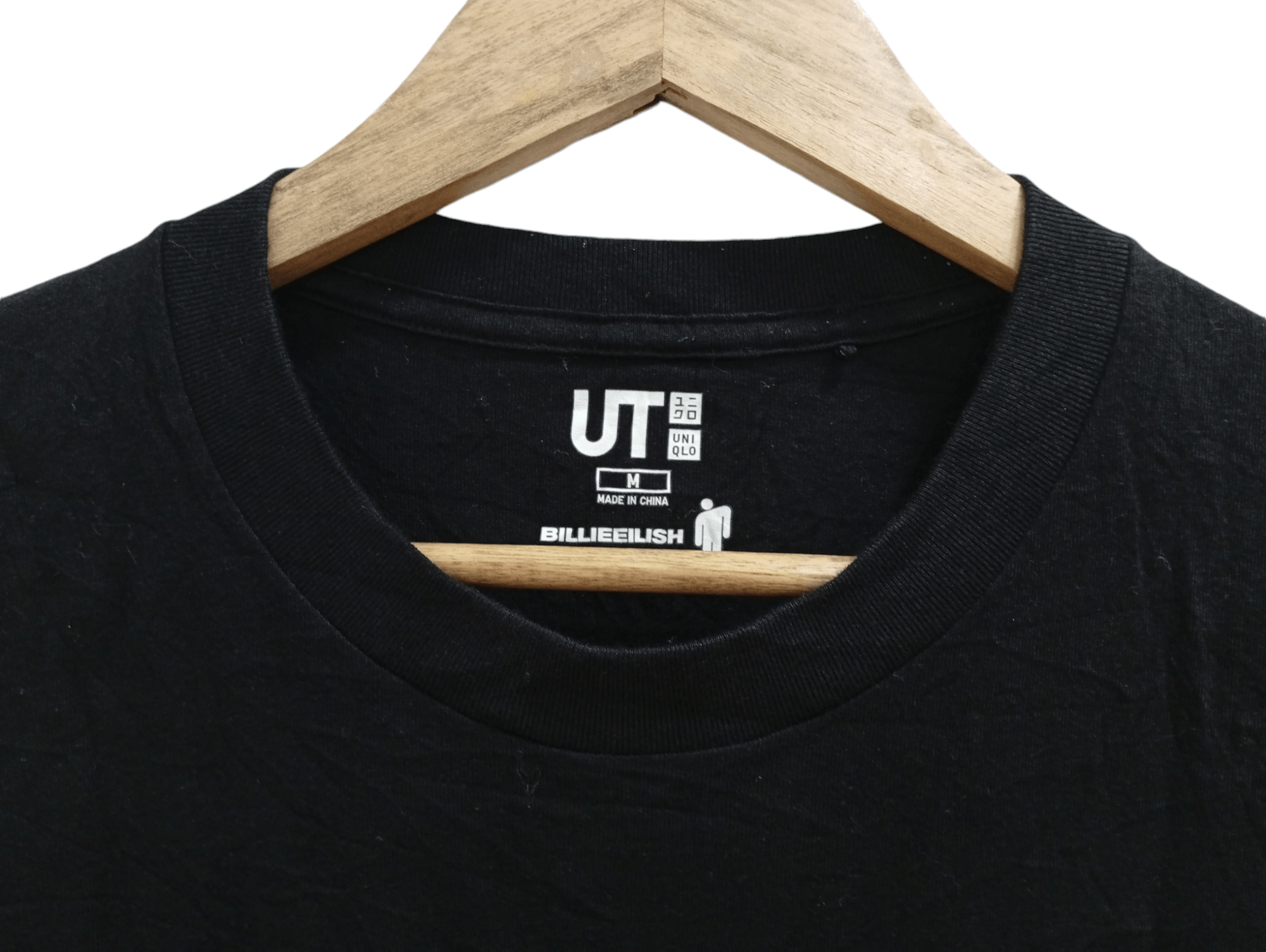 Band Tees × Billie Eilish × Uniqlo 🔥🔥Uniqlo x Billie Eilish Spellout Flame T-Shirt Size US M / EU 48-50 / 2 - 16 Thumbnail