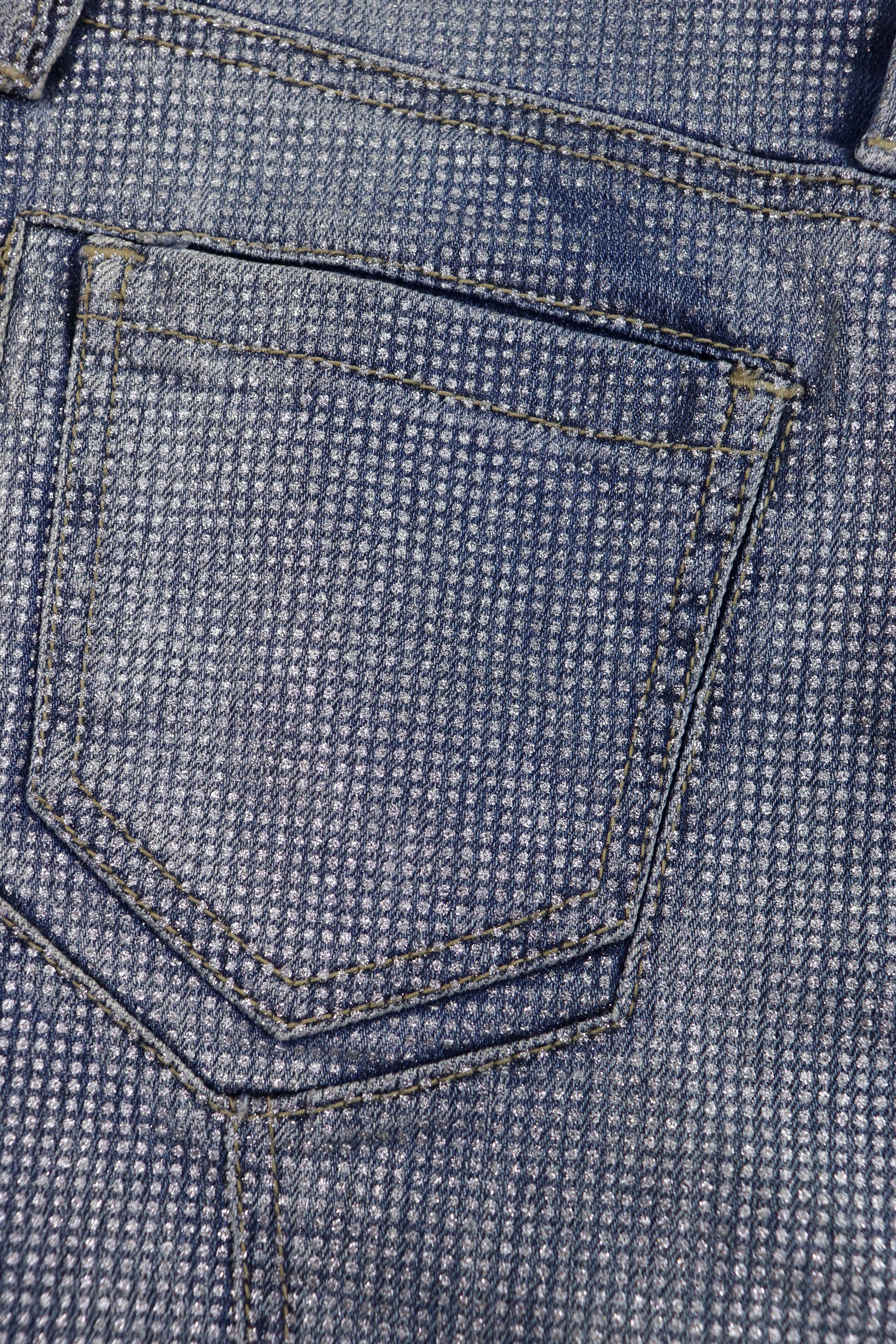 John Richmond Richmond Made in Italy Faux Rhinestones Jeans Mini Skirt Size 28" / US 6 / IT 42 - 7 Thumbnail