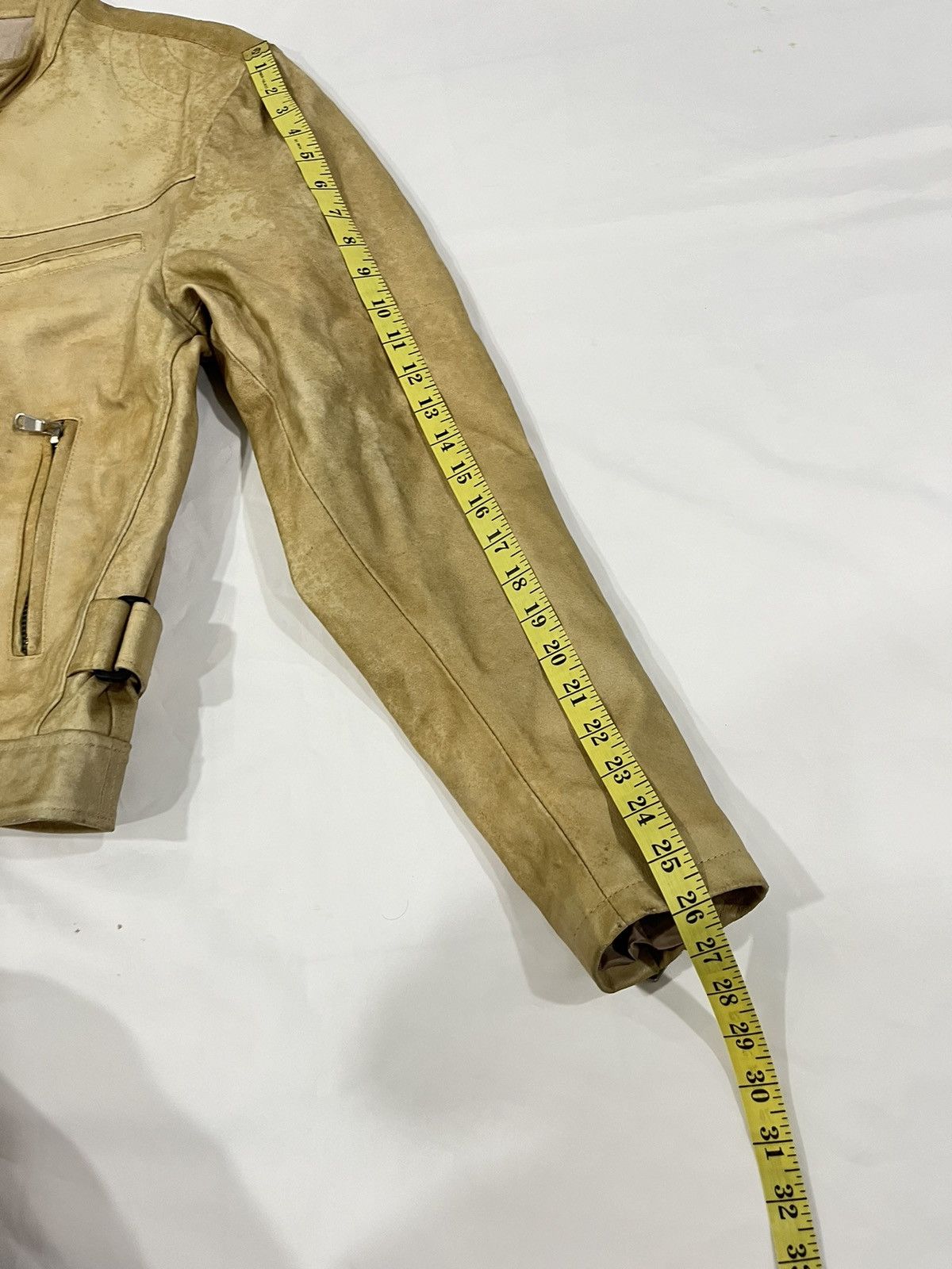 Vera Pelle Full Leather Inspired Gucci Cafe Design Motor Jacket Size US M / EU 48-50 / 2 - 17 Thumbnail