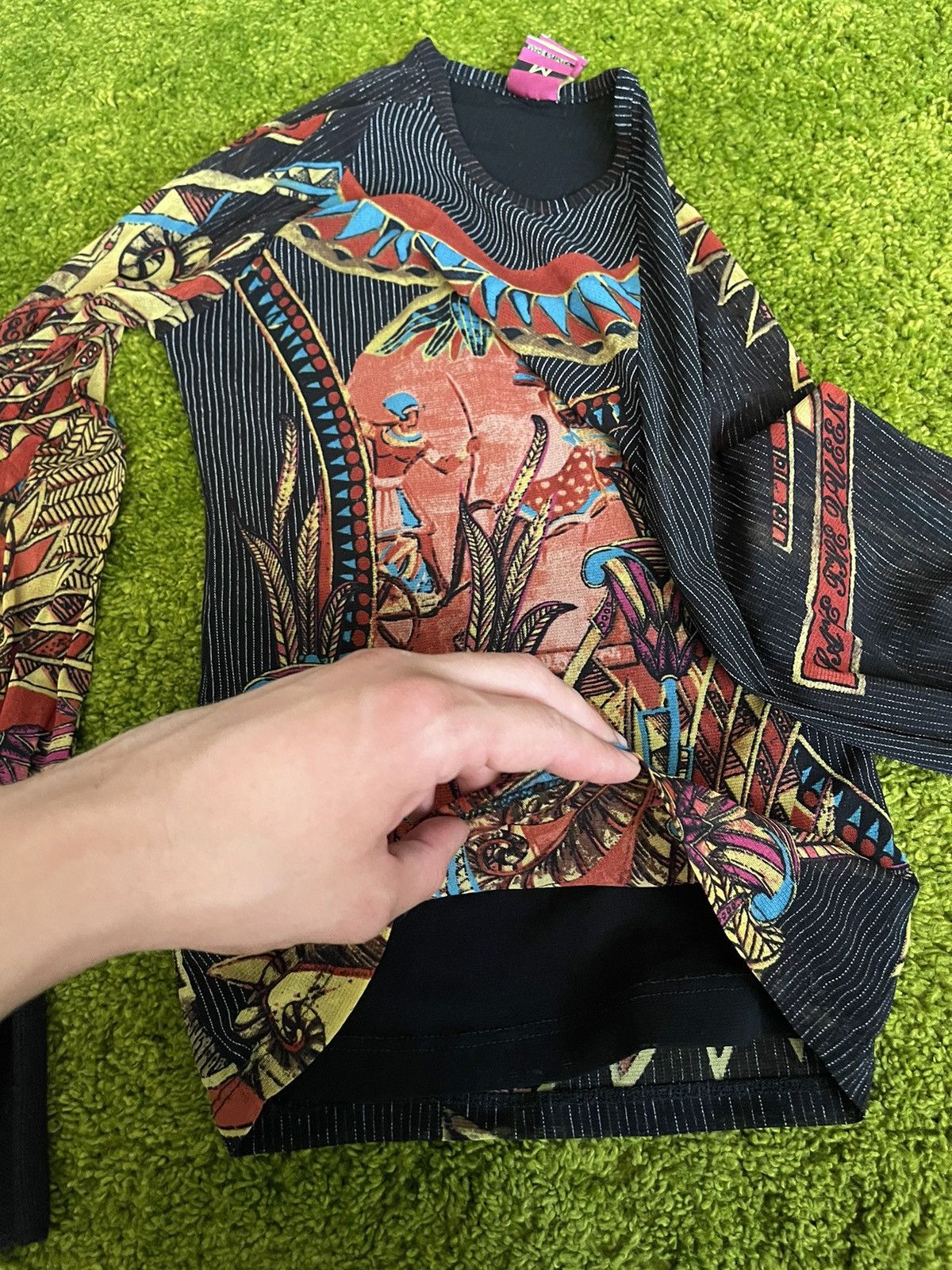 Vintage Save the Queen vintage Y2K mesh puff sleeve longsleeve Size M / US 6-8 / IT 42-44 - 11 Thumbnail