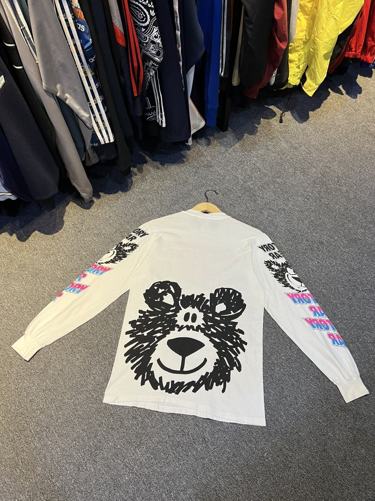 Other Vintage Factory Bear 80s Shirt Size US M / EU 48-50 / 2 - 2 Thumbnail