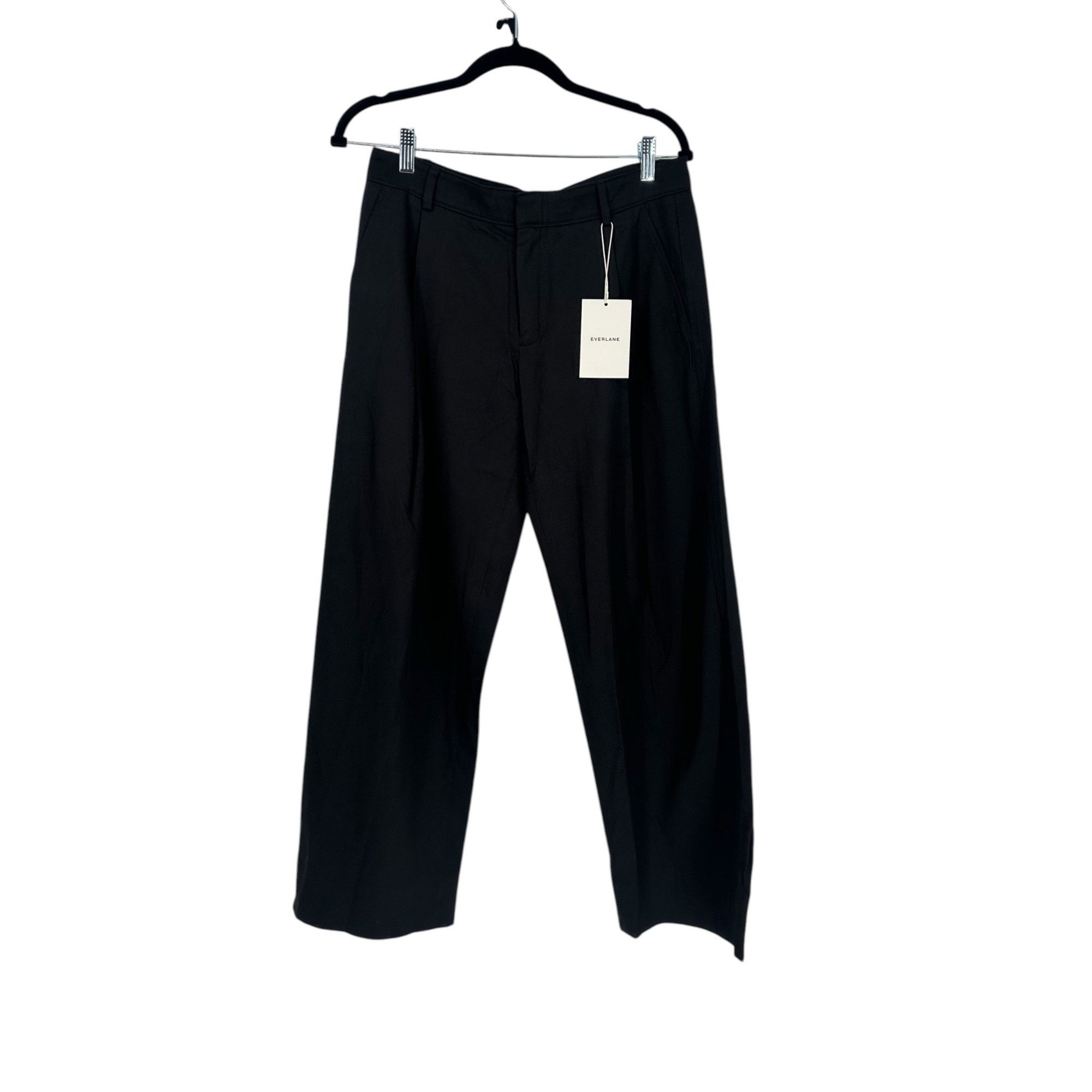Everlane Everlane Trousers - Black Cropped Straight Leg NWT - Size 2 Size 26" / US 2 / IT 38 - 1 Thumbnail