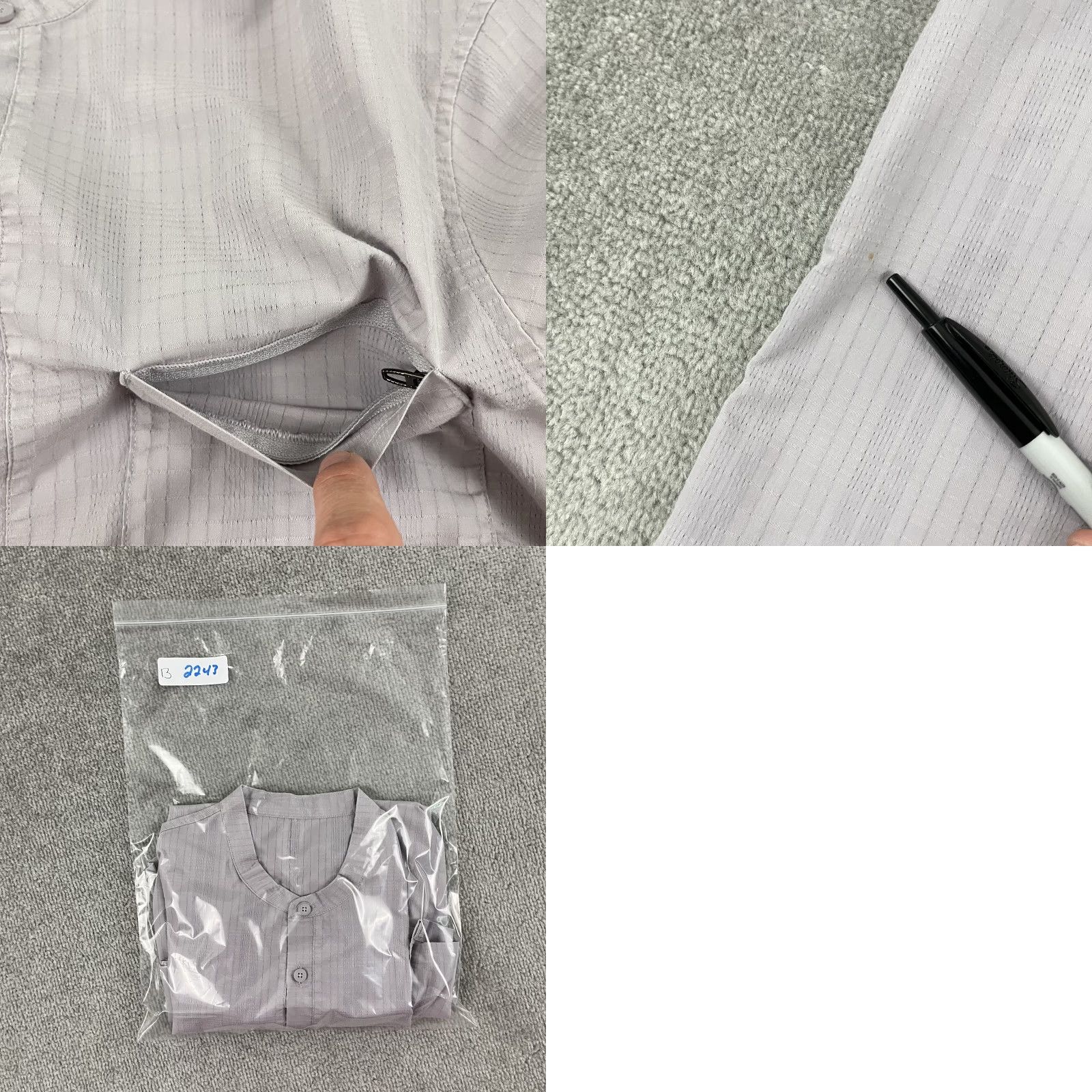 Lululemon Lululemon Henley Shirt Mens M Ice Iris Purple Button Pocket Short Sleeve 1/2 Button Vintage No N/A Size US M / EU 48-50 / 2 - 8 Thumbnail