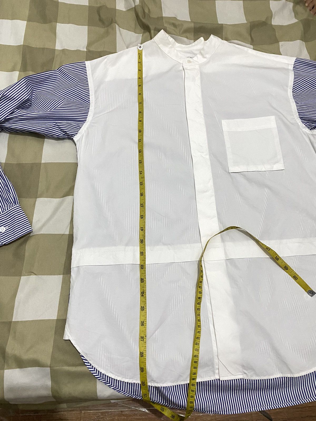 Jil Sander × Uniqlo Uniqlo x Jil sander stripe oversize hidden button Shirt Size US L / EU 52-54 / 3 - 13 Thumbnail