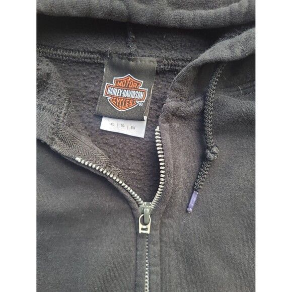 Harley Davidson Vintage Harley Davidson Richmond Full Zip Hoodie Size US XL / EU 56 / 4 - 7 Thumbnail