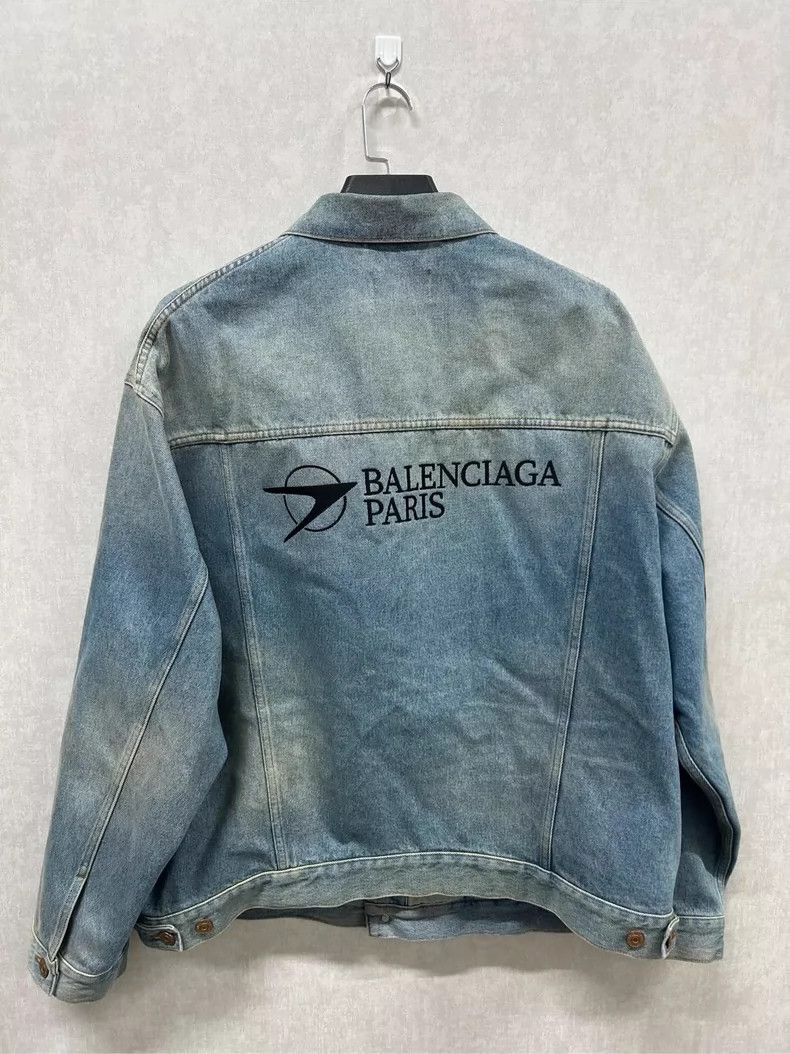 Balenciaga Balenciaga Denim Jacket Size US M / EU 48-50 / 2 - 5 Thumbnail