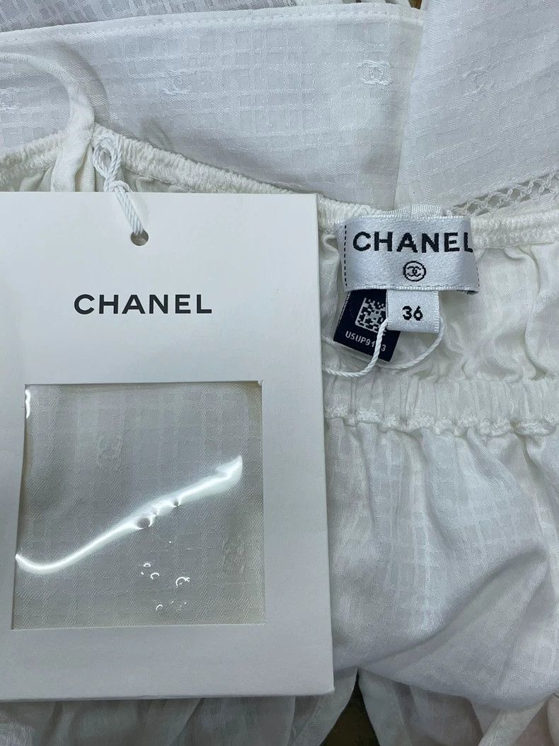 Chanel chanel 25P white bow hollow strap Size XS / US 0-2 / IT 36-38 - 4 Thumbnail