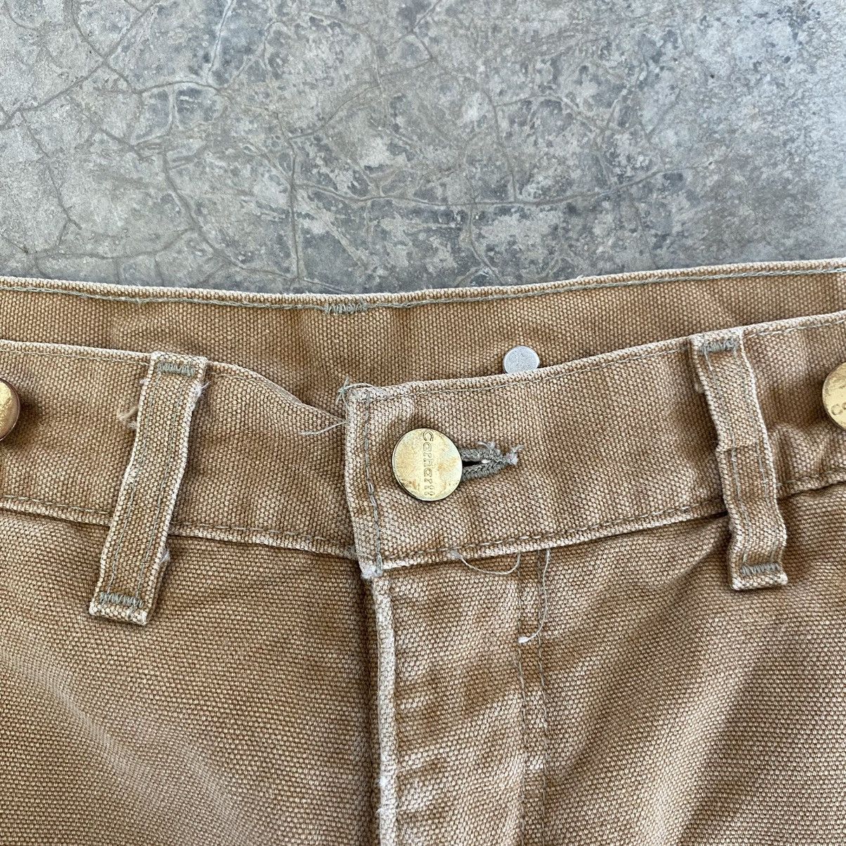 Carhartt VTG Carhartt Insolation Lined Faded Tan Workwear Pants Size US 33 - 14 Thumbnail