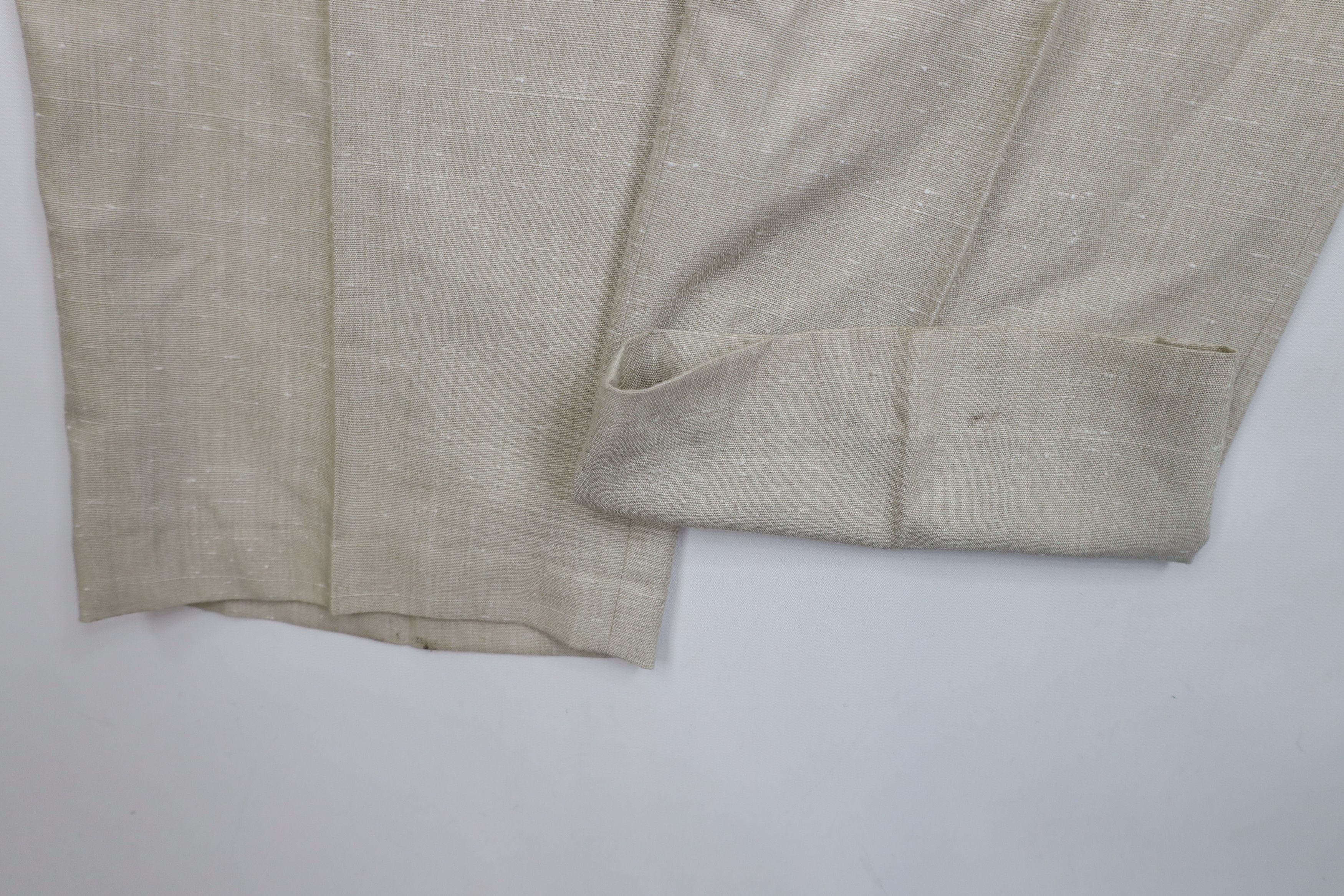 Vintage Vintage 70s Streetwear Fleck Flared Wide Leg Chino Pants USA Size US 38 / EU 54 - 5 Thumbnail