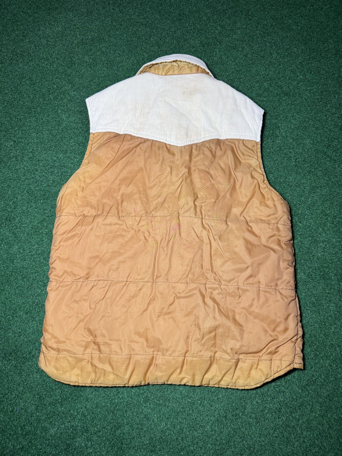 Vintage Vintage 70s Castlepeak Corduroy Reversible Button Up Vest Size US M / EU 48-50 / 2 - 2 Thumbnail